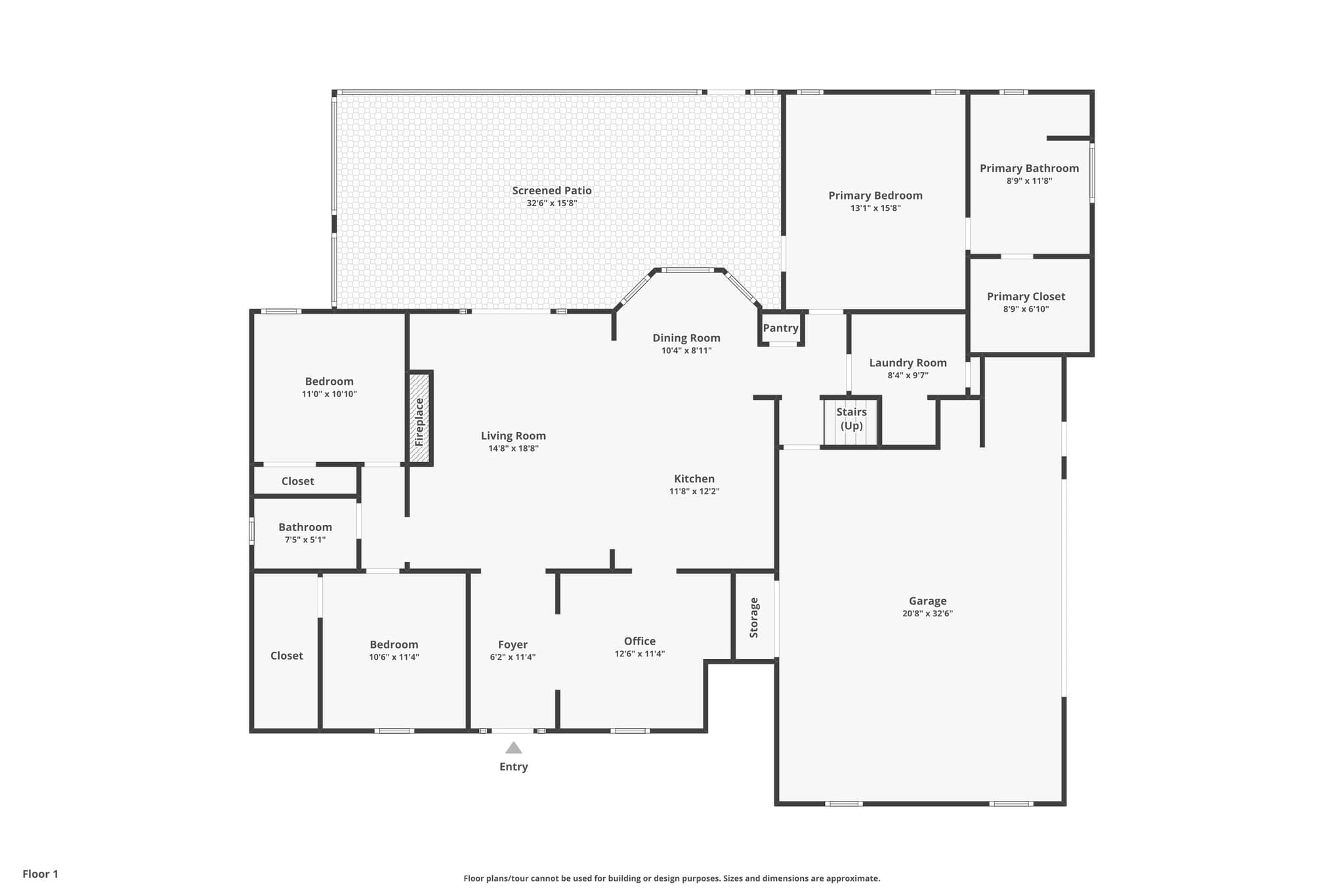 Plano 1 — 14209 Nell Dr, Orlando, FL 32832